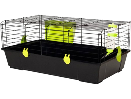 Jaula para Conejos VOLTREGA (Negro - 80x46x35cm)