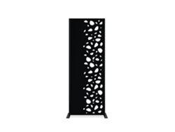 Panel decorativo SUNNY negro H.160cm patrones lado derecho