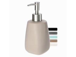 Dispensador Jabón Líquido Para Jabón 400ml Kadax Envase Cerámica Beige