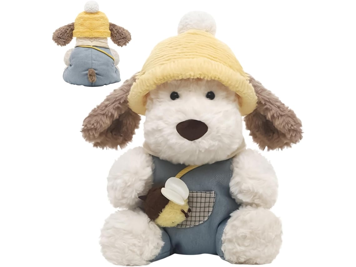 Perro De Peluche, Cachorro De Peluche Suave, Figura De Juguete De 32 Cm Para Niños Y Adultos, Decora
