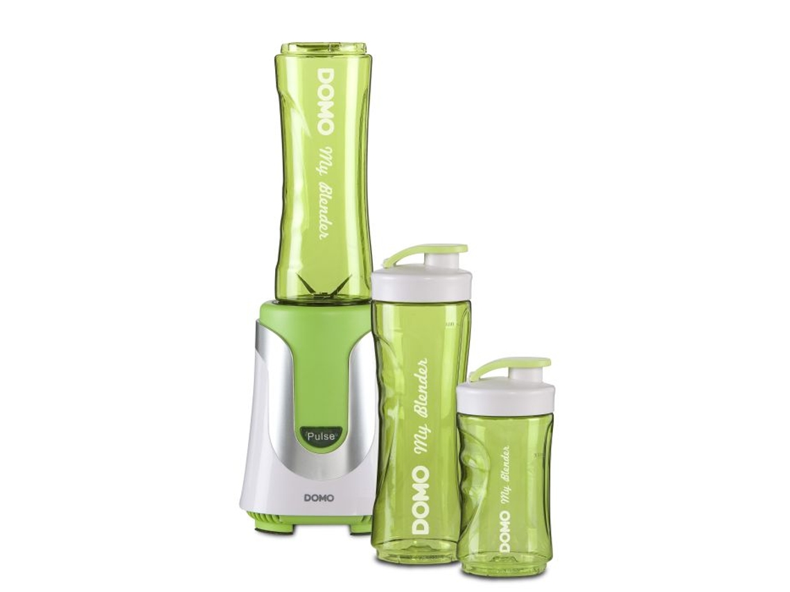 Licuadora DOMO DO436BL, 300 W - 2 vasos de 600 ml y 300ml
