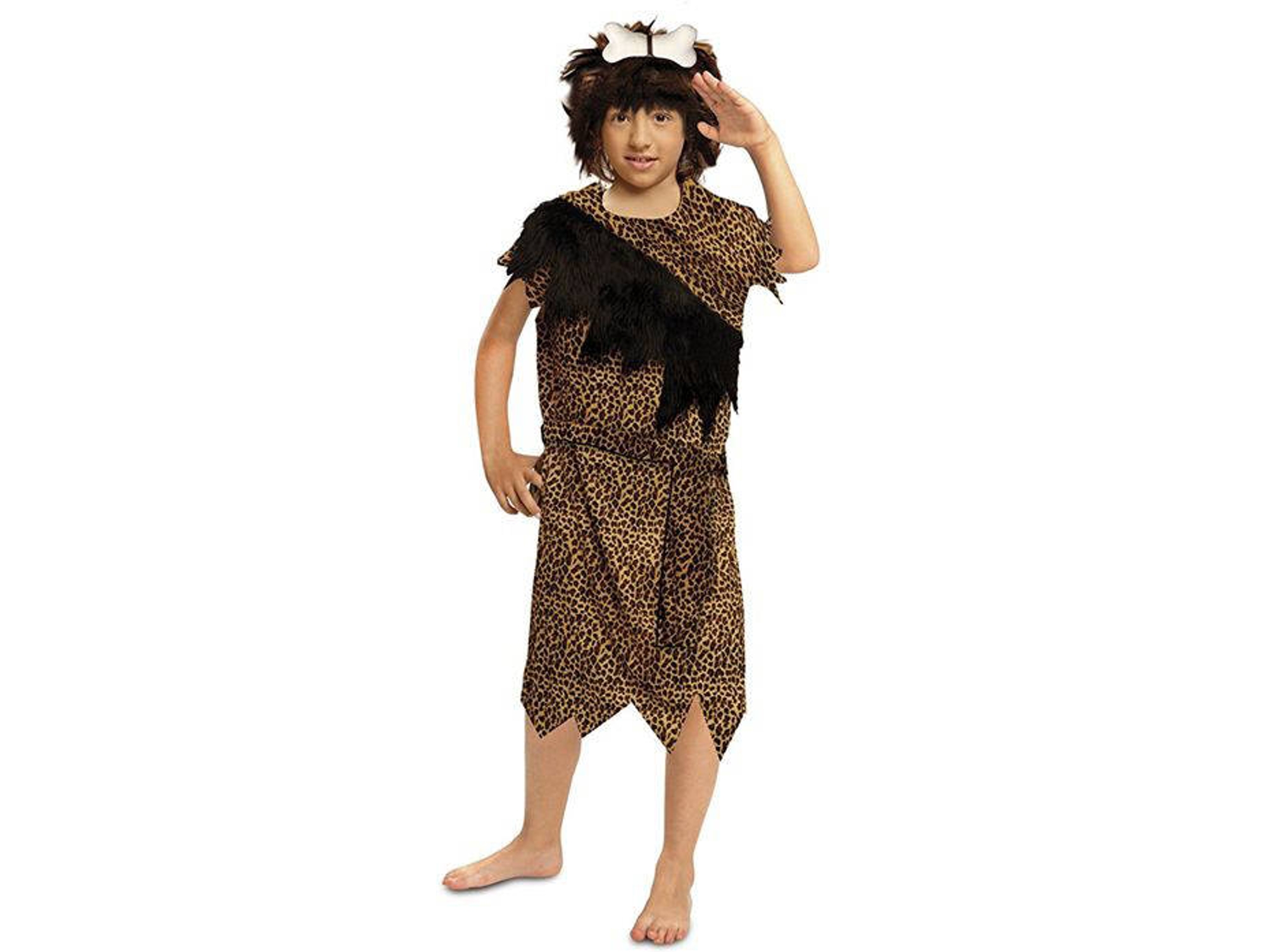 Disfraz de Niño VIVING Troglodita (Tam: 7-9 años)