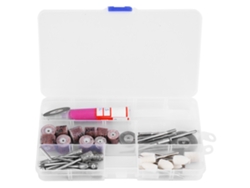 Kit De 52 Piezas Para Amoladora Eléctrica, Grabado, Pulido, Accesorios Rotativos Y Herramienta De Lapeado.