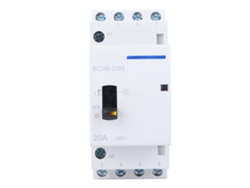 Veloriskku-contacto Modular AC 4p 20a 230v Bch8-20m De Hogar Com Interruptor Manual (4no)