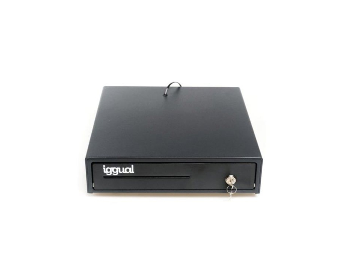 Hierro 15 Cajón Portamonedas 37cm 48 Negro Iggual