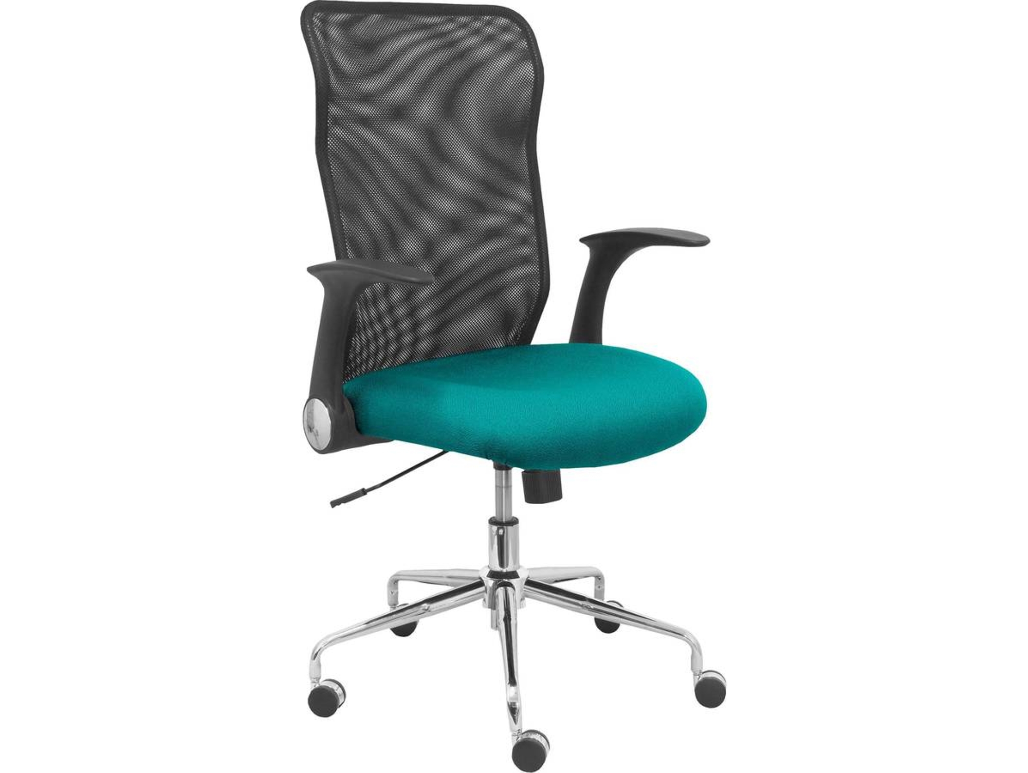 Silla de Escritorio Operativa PIQUERAS Y CRESPO Minaya Verde Claro y Negro (Malla y Tejido)