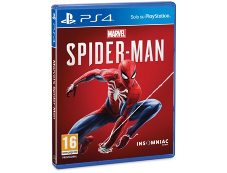 Sony Marvel'S Spider-Man Playstation 4 Básico Italiano