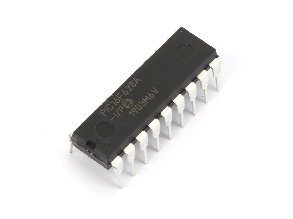 1 Unidad Pic16f628a-i/p Dip-18 Microcontrolador 8 Bits Cmos Basado En Flash