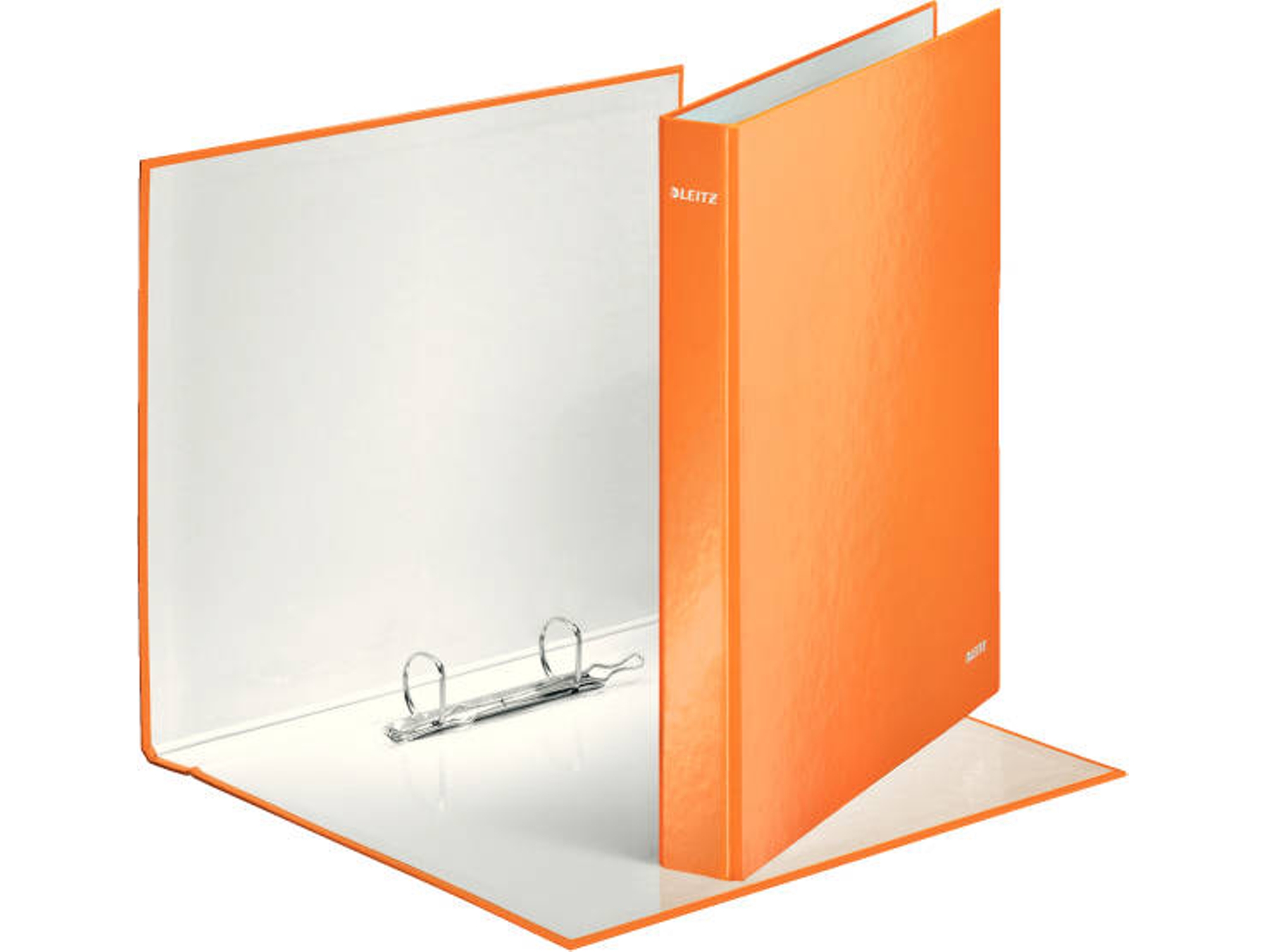 Dossier 4 Anillos LEITZ WOW 40 mm Naranja (A4 - Capacidad: 230 hojas)