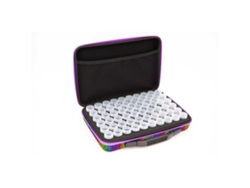 Kit de Almacenamiento de diamantes y pedrería - 60 frascos - Mariposas CRYSTAL ART