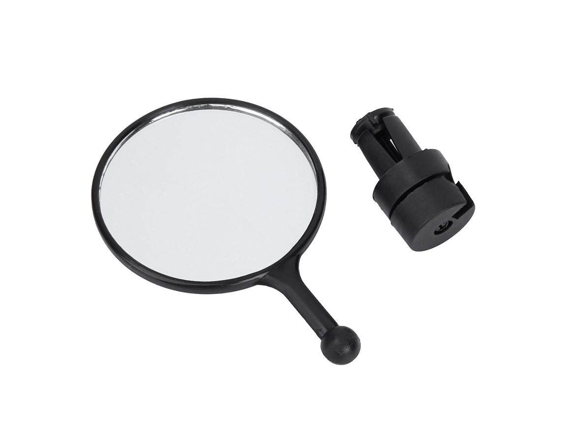 2026-espejo Retrovisor Para Bicicleta Ajustable 360 Grados Seguridad Negro Accesorio De Bicicleta