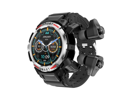 1.43 AMOLED Llamada Inalámbrica Reloj Inteligente SHAH ARPAN Plata