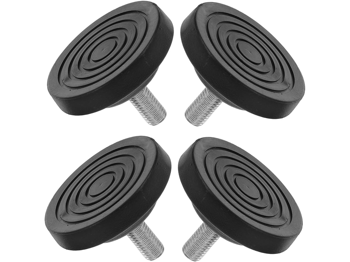 Patas Niveladoras 4 Piezas Ajustables Goma Antideslizante