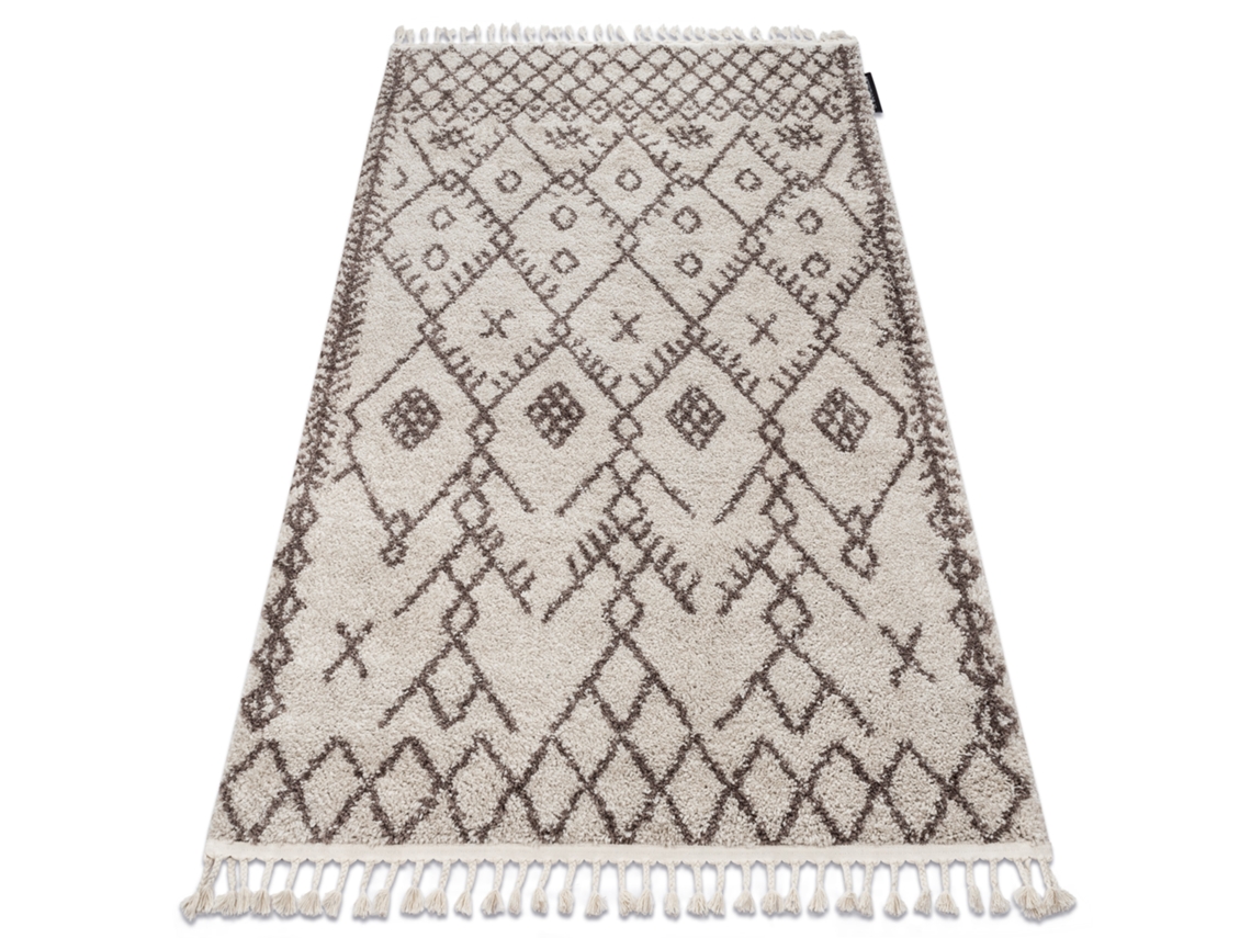 Alfombra DYWANY LUSZCZOW Berber Tanger B5940 (Beige - 160 x 220 cm - Polipropileno)