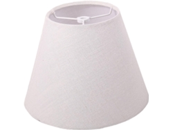 Pantalla de tela pequeña, 12,7 cm de diámetro superior x 22,9 cm de diámetro inferior x 17,8 cm de altura. Gokoco