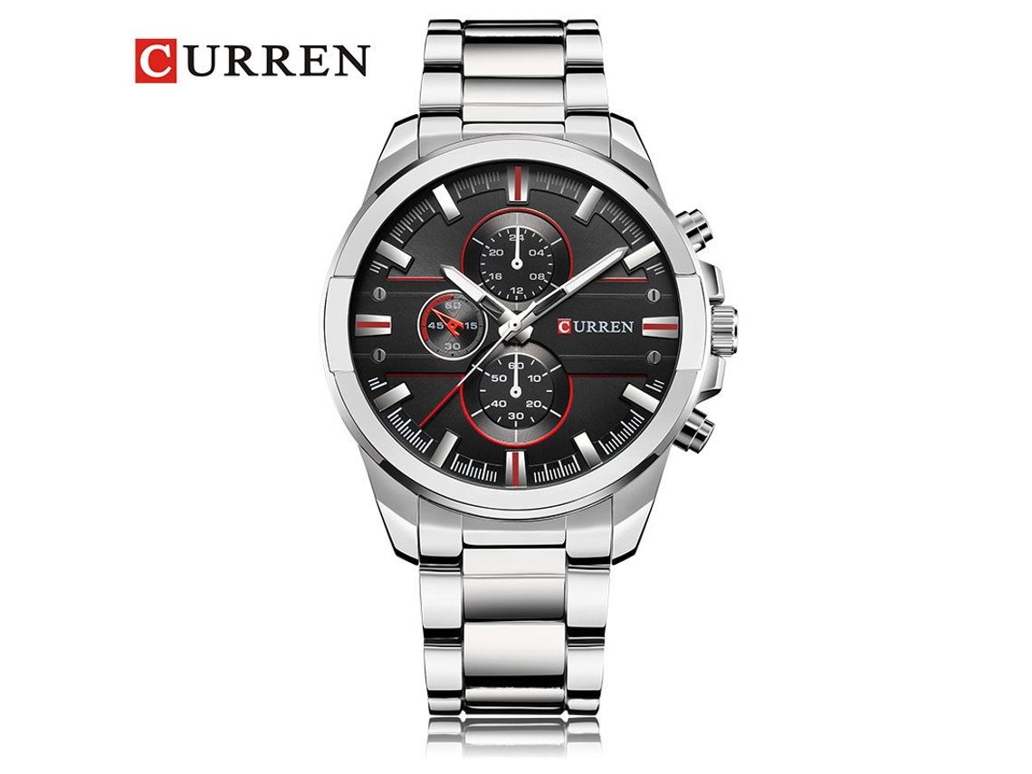 Reloj De Pulsera De Cuarzo Informal Para Hombre, De Aleación, Resistente Al Agua.