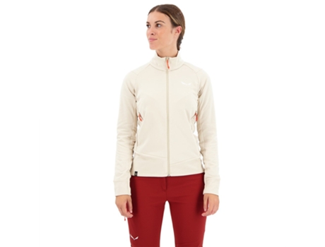 Casacos SALEWA Jaqueta Puez Polarlite Polar Beige L Mulher