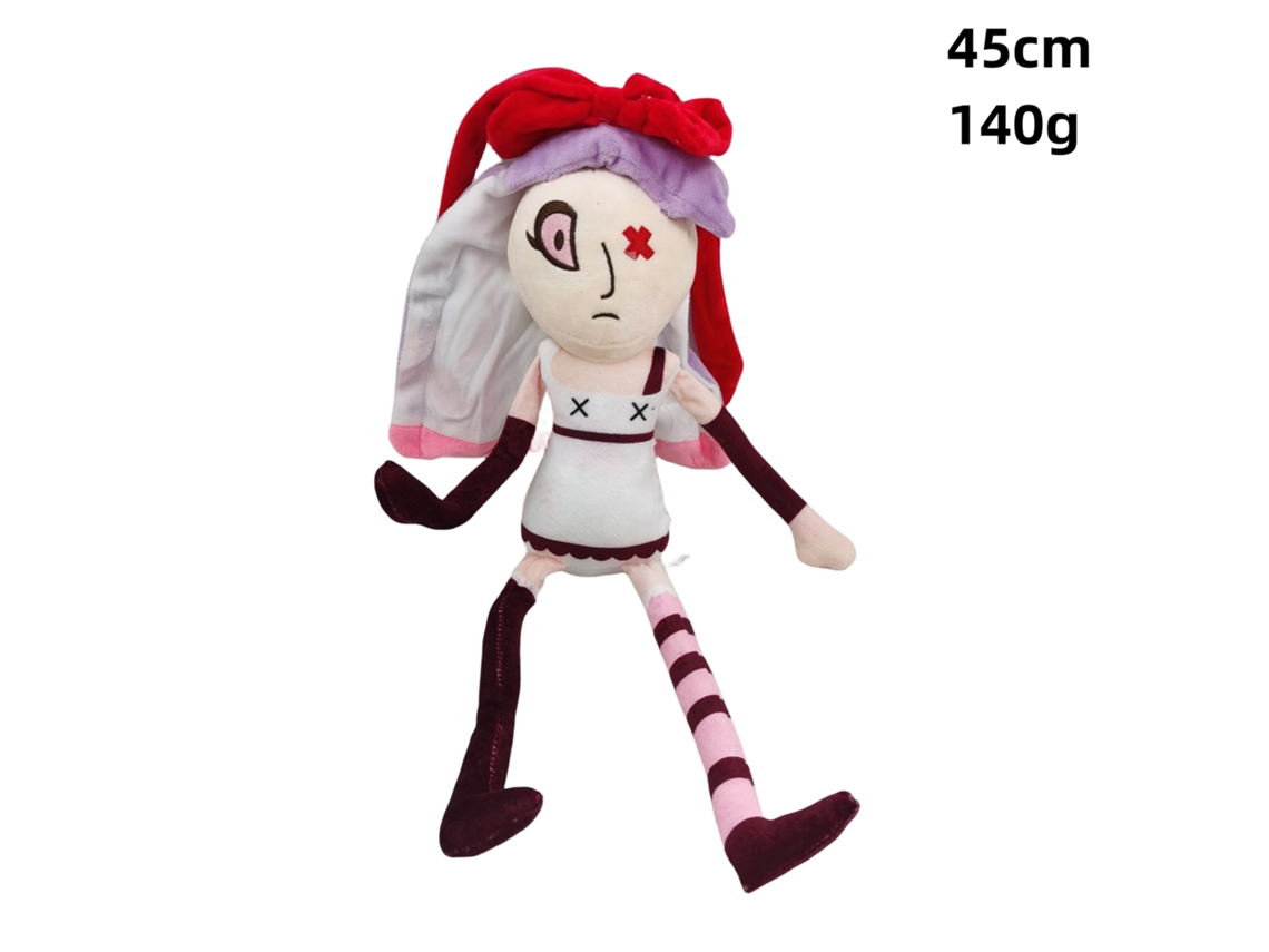 Peluche De Hazbin Hotel - Muñeca Suave Con Tocado Morado