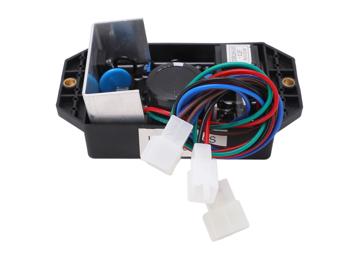 Regulador Automático De Voltaje Abs Aluminio Impermeable Para Accesorios De Generador Monofásico Radio Ki Davr 95s
