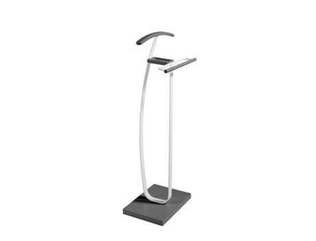 Galán de noche HERDASA City Gris Blanco (115 x 48 x 30 cm)