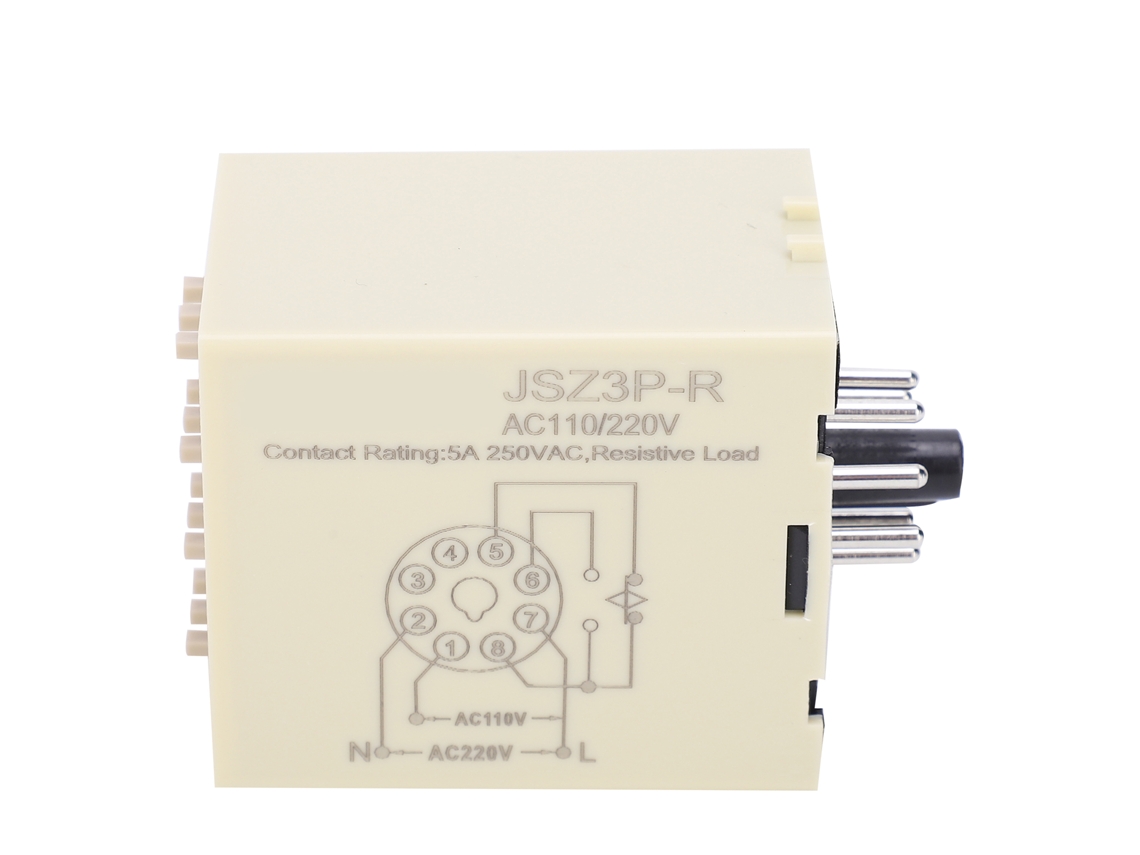 Relé De Retardo Cíclico Ajustable Profesional Jsz3pr Dc24v Componente De Control