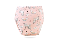 Pañales lavables para bebé, calzoncillos de entrenamiento Siurn Unicorn, talla 90 (aptos para bebés de menos de 17 kg)