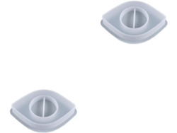 Molde De Silicona De 2 Piezas Para Portavelas Con Forma De Ojo, Ideal Para Hacer Candelabros Caseros, Práctico Y Duradero.