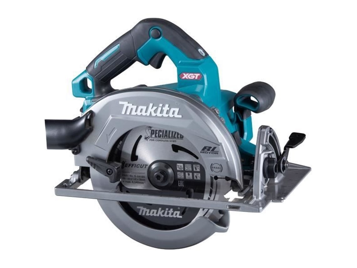 Sierra Circular Hs004Gm202 Inalámbrica 40V 2 Baterías 4Ah Caja Cargador Makpac MAKITA