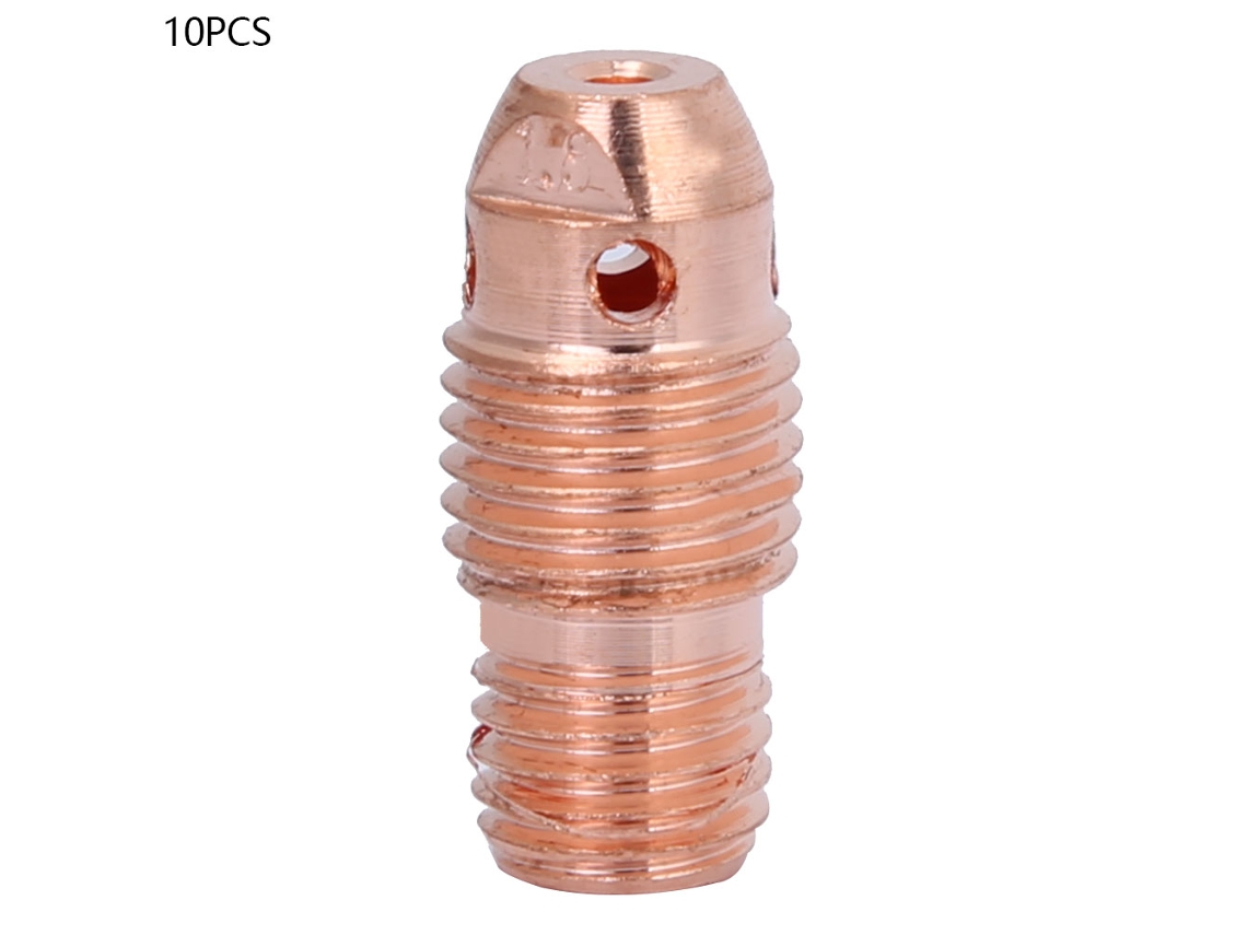 Juego De 10 Cuerpos De Pinza De Cobre 13n26-29, Consumibles Para Antorcha De Soldadura Tig (13n27).