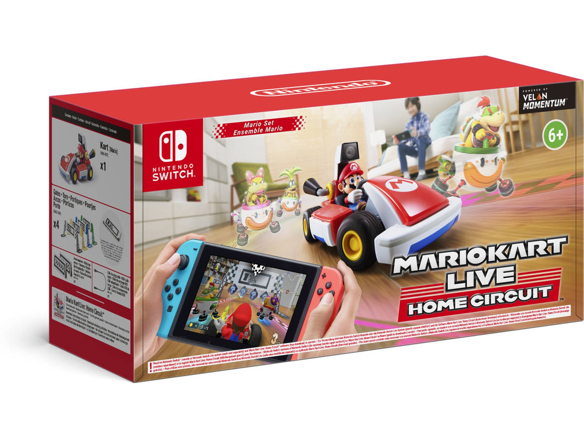 Juego Nintendo Switch Mario Kart Live Home Circuit Mario (Carreras