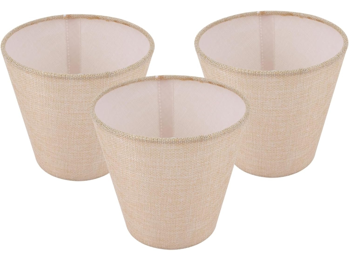 Lámpara de mesa elegante de tela para dormitorio. SFUSHOS
