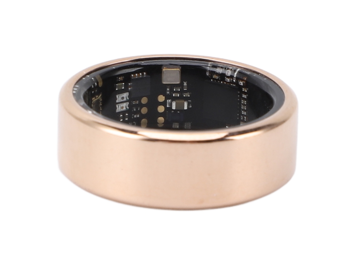 Anillo Inteligente Talla 8 Rastreador De Fitness, Sueño Y Salud Ip68 Bluetooth 5.1 Oro Rosa