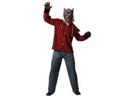 Disfraz Hombre Lobo Con Camisa De Cuadros Y Pantalón Para Adulto M Atosa