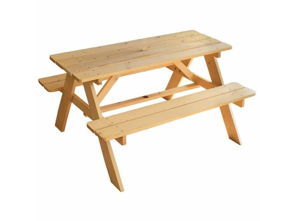 Mesa de picnic FUN HOUSE 95 x 75 x 53 cm Madera