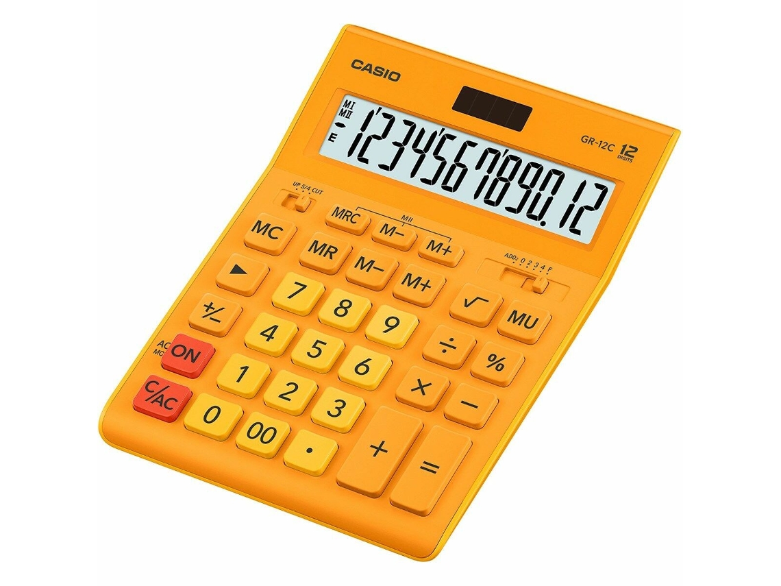 Calculadora de resina Casio Gr 12c Rg W Ep
