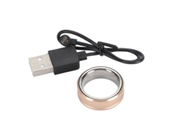 Anillo Inteligente Bluetooth 5.1 Para El Cuidado De La Salud Con Monitorización Del Sueño, Seguimiento De La Temperatura Corporal, Contador De Pasos Y Clasificación Ip68.