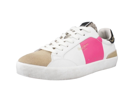 Zapatos de Mujer PEPE JEANS Lane Elle Tecido Blanco (39)