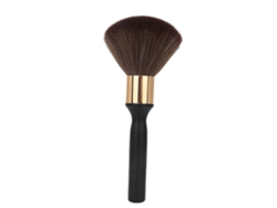 Cepillo de peluquería para cabello suave, con mango largo, ideal para eliminar polvo, cabello suelto y recortes de barba.