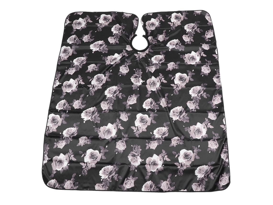 Capa de peluquería para salón de adultos, bata y delantal para estilismo, ajustable, antiestática e impermeable.