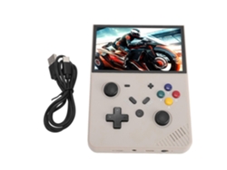 Consola De Juegos Portátil Retro Gris 4k Hd, Pantalla Ips De 4,3 Pulgadas, Compatible Con 25 Simuladores Clásicos, Cpu De 4 Núcleos
