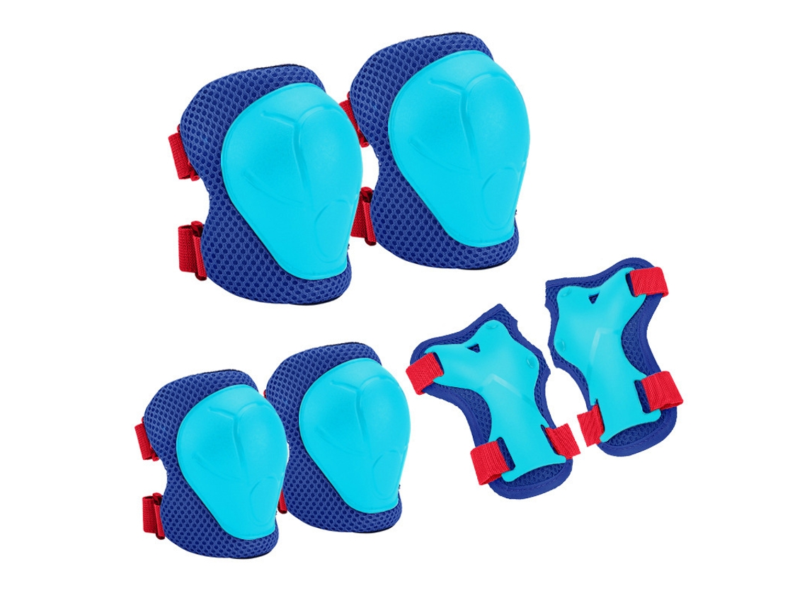 Kit de protección infantil 6 en 1, Talla: S, Azul