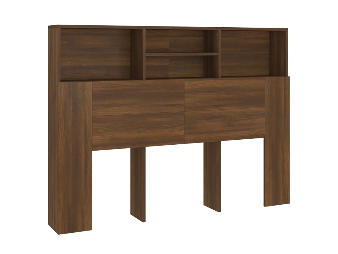 Maison Exclusive - Mueble Cabecero Color Roble Marrón 140x19x103,5 Cm
