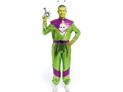 Disfraz de Extraterrestre verde y morado para hombre