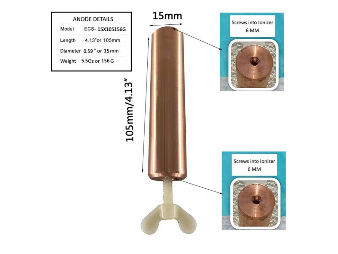 Ionizador Solar Para Piscina Eliminador De Algas Con Cobre Menos Cloro 85% Flotante Para Piscinas Above Ground E Inground