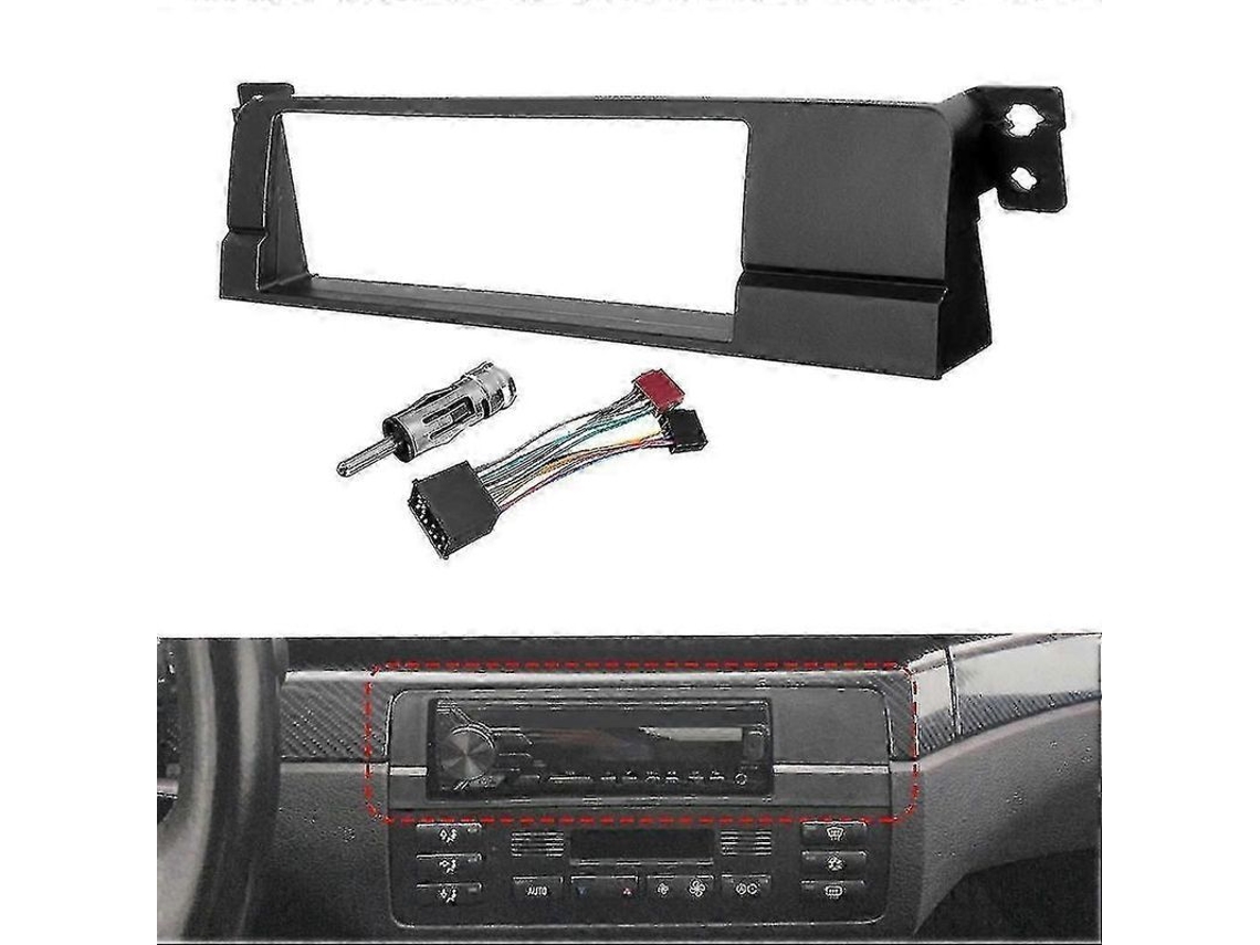 Kit De Panel Estéreo 1 Din Compatible Con Bmw E46 1999-2006