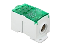 Caja De Conexiones De Bloque Terminal Din Rail Distribución De Energía Universal 690v 400a Verde