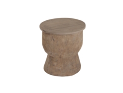 Mesita Auxiliar Madera Reciclada 49x49x52cm