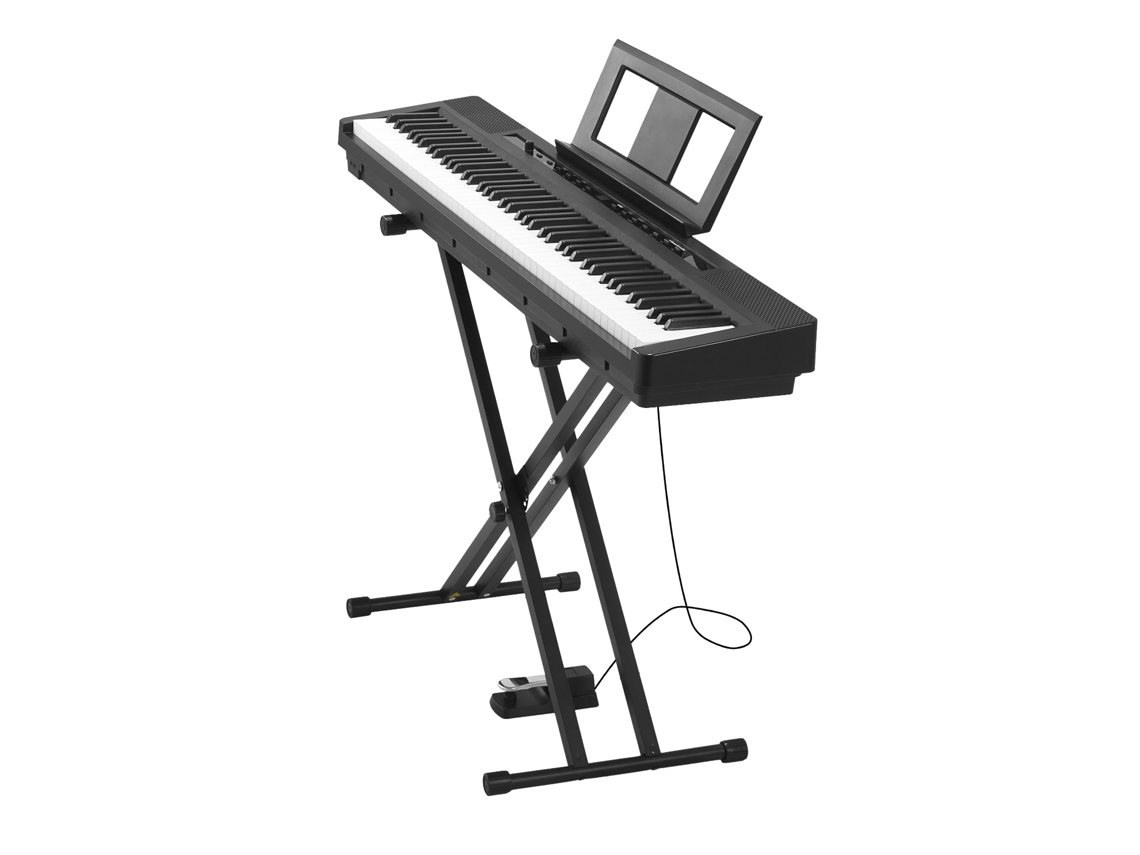 Piano digital Succebuy de 88 teclas con contrapeso, modo de teclado dual y compatibilidad con X