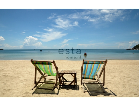 Fotomural ESTAHOME (279 x 270 cm - Tejido - Multicolor)