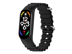Pulsera de silicona transpirable de color liso para Xiaomi Mi Band 7/6/5/4/3